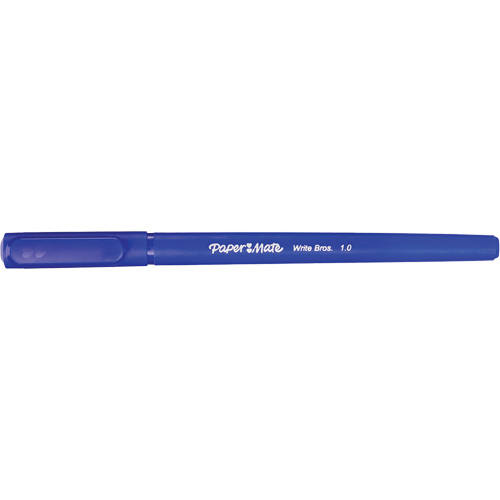 Stylo &agrave; bille Paper Mate Write Bros, Bleu, 1 mm Rock Safety Industrial Ltd