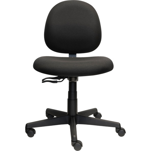 Aspen Low Back Posture Task Chair, Fabric, Black, 275 lbs. Capacity Rock Safety Industrial Ltd