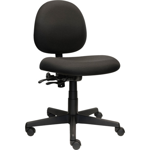 Aspen Low Back Posture Task Chair, Fabric, Black, 275 lbs. Capacity Rock Safety Industrial Ltd