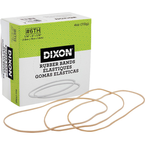 Rubber Bands, 6" x 1/16" Rock Safety Industrial Ltd