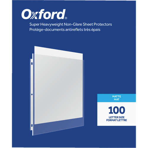 Oxford&reg; Heavyweight Non-Glare Sheet Protectors Rock Safety Industrial Ltd