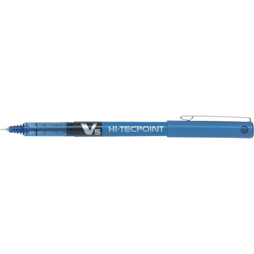 Hi-Tecpoint Pen, Blue, 0.5 mm Rock Safety Industrial Ltd