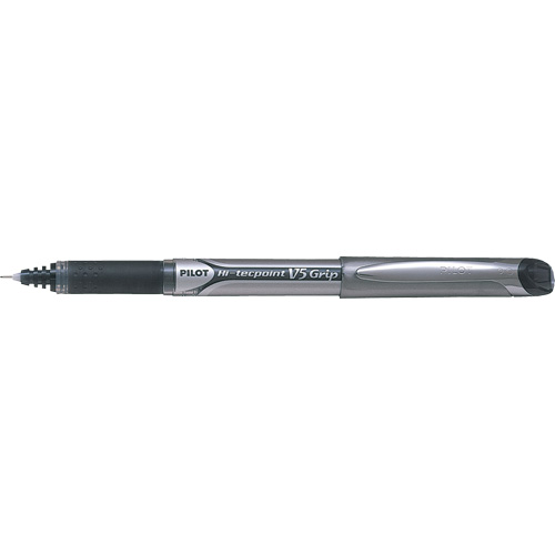 Hi-Tecpoint Grip Pen, Black, 0.5 mm Rock Safety Industrial Ltd