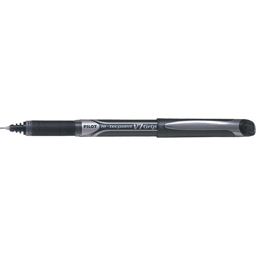 Hi-Tecpoint Grip Pen, Black, 0.7 mm Rock Safety Industrial Ltd
