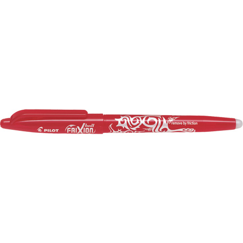 Stylo gel &agrave; bille Frixion, Rouge, 0,7 mm Rock Safety Industrial Ltd