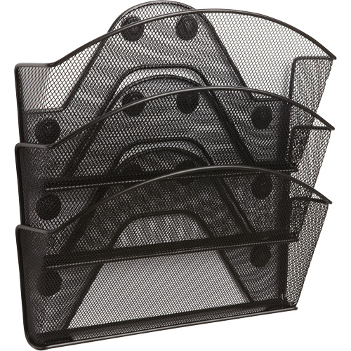 Classeur magn&eacute;tique en treillis m&eacute;tallique Onyx, 3 pochettes Rock Safety Industrial Ltd