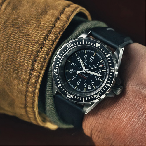 Grande montre automatique de plong&eacute;e, Num&eacute;rique, &agrave; piles, 41 mm, Noir Rock Safety Industrial Ltd