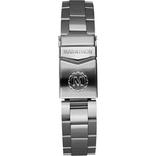Grande montre automatique de plong&eacute;e &eacute;dition arctique GSAR avec bracelet en acier inoxydable, Num&eacute;rique, &agrave; piles, 41 mm, Argent Rock Safety Industrial Ltd
