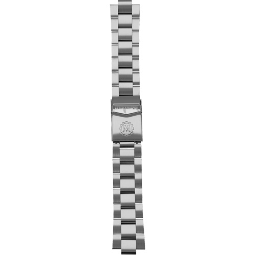 Grande montre automatique de plong&eacute;e avec feuille d'&eacute;rable gris et bracelet en acier inoxydable, Num&eacute;rique, &agrave; piles, 41 mm, Argent Rock Safety Industrial Ltd