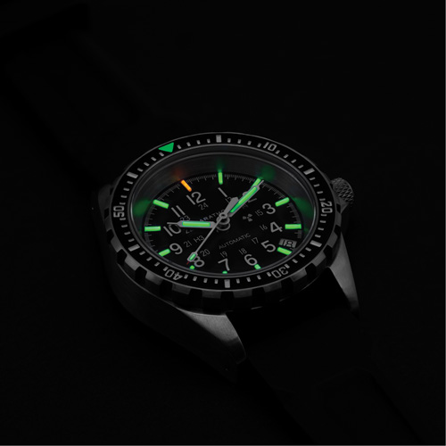 Tr&egrave;s grande montre chronographe automatique pour plongeur/pilote d'avion, Num&eacute;rique, &agrave; piles, 46 mm, Noir Rock Safety Industrial Ltd