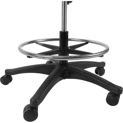 Mesh Work Stool, Mobile, Adjustable Height, 450 lbs. Capacity Rock Safety Industrial Ltd