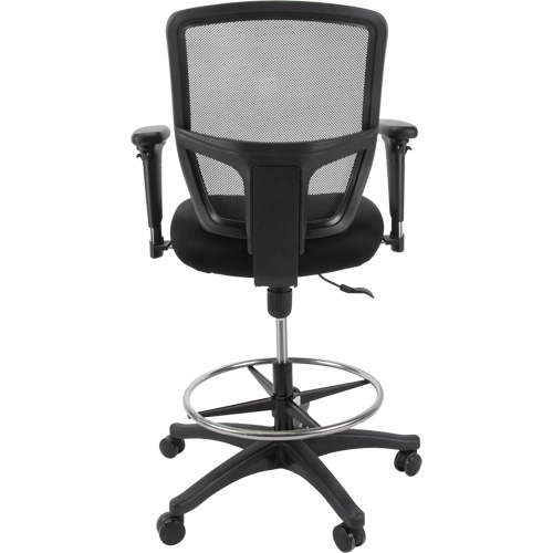 Mesh Work Stool, Mobile, Adjustable Height, 450 lbs. Capacity Rock Safety Industrial Ltd