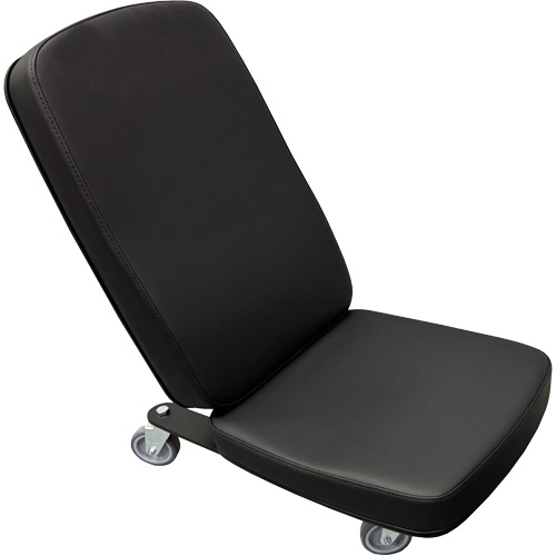 FLEX Mini Industrial Chair, Vinyl, Black, 280 lbs. Capacity Rock Safety Industrial Ltd