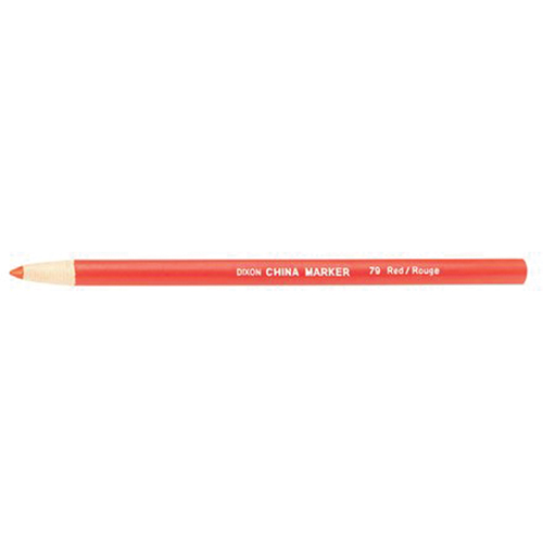 Dixon&reg; Red China Marker Rock Safety Industrial Ltd