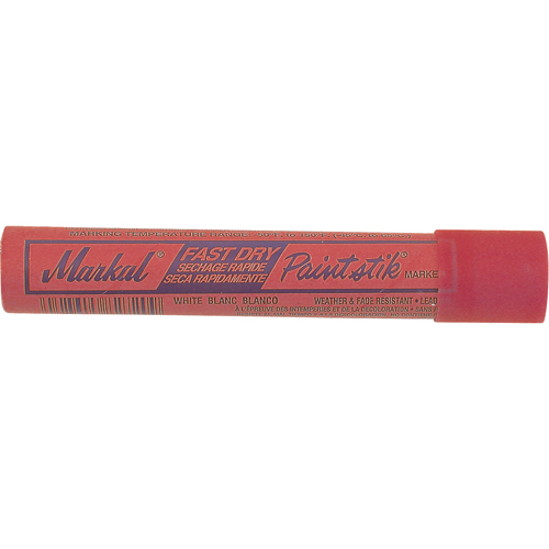 Fast Dry Paintstik&reg; Paint Marker -50° to 150°F, Solid Stick, Red Rock Safety Industrial Ltd