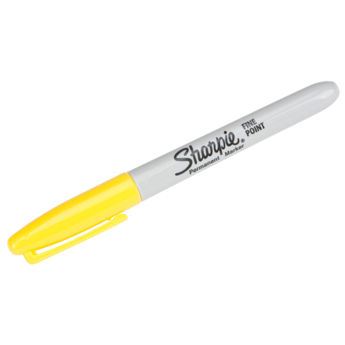 Permanent Markers - #15, Fine, Yellow Rock Safety Industrial Ltd