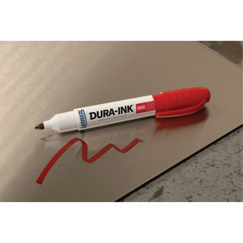 Dura-Ink&reg; Marker #55, Red, Chisel Tip Rock Safety Industrial Ltd