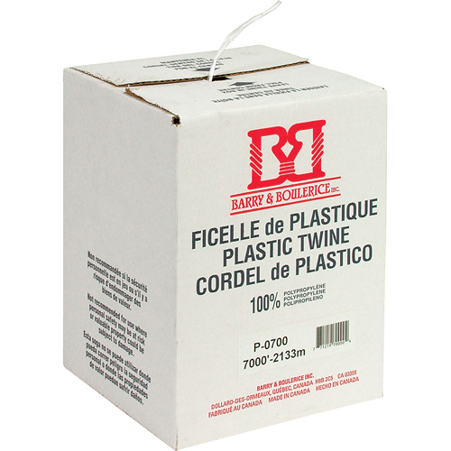 Tying Twine, Polypropylene, 7000' Length Rock Safety Industrial Ltd