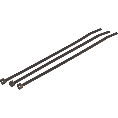Bar-Lok&reg; Cable Ties, 7-1/2" Long, 50lbs Tensile Strength, Black Rock Safety Industrial Ltd
