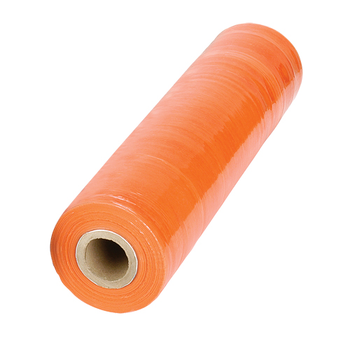 Film &eacute;tirable, Calibre 80 (20,3 microm&egrave;tres), 18" x 1000', Orange Rock Safety Industrial Ltd