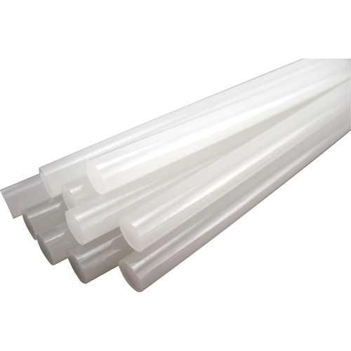 Glue Stick, 7/16" Dia. x 10" L, Clear Rock Safety Industrial Ltd