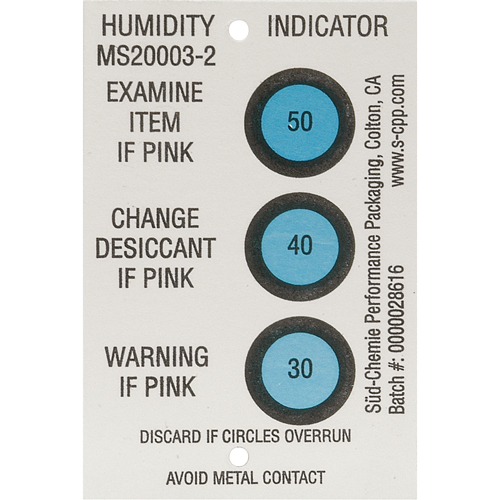 Indicateurs d'humidit&eacute; Rock Safety Industrial Ltd