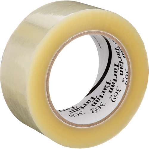 Tartan 369 Box Sealing Tape, Acrylic Adhesive, 1.6 mils, 48 mm (1-22/25") x 100 m (328') Rock Safety Industrial Ltd