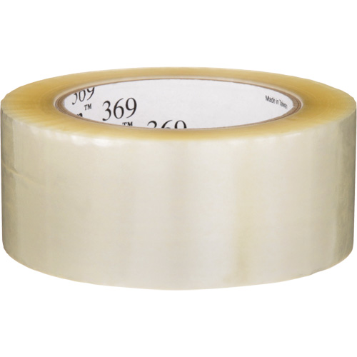 Tartan 369 Box Sealing Tape, Acrylic Adhesive, 1.6 mils, 48 mm (1-22/25") x 100 m (328') Rock Safety Industrial Ltd