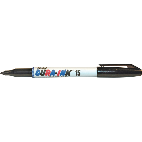 Marqueurs Dura-Ink - no 15, Noir, Pointe Fin Rock Safety Industrial Ltd