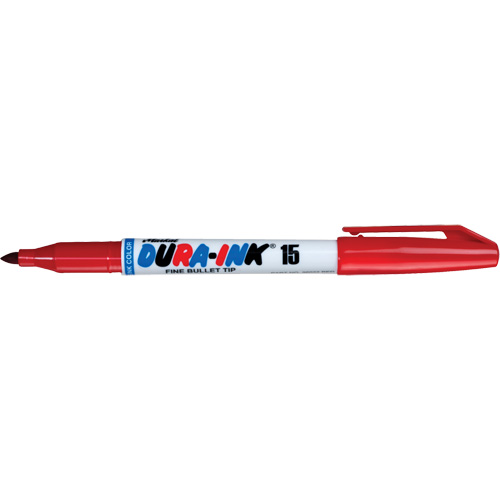 Marqueurs Dura-Ink - no 15, Fin, Rouge Rock Safety Industrial Ltd
