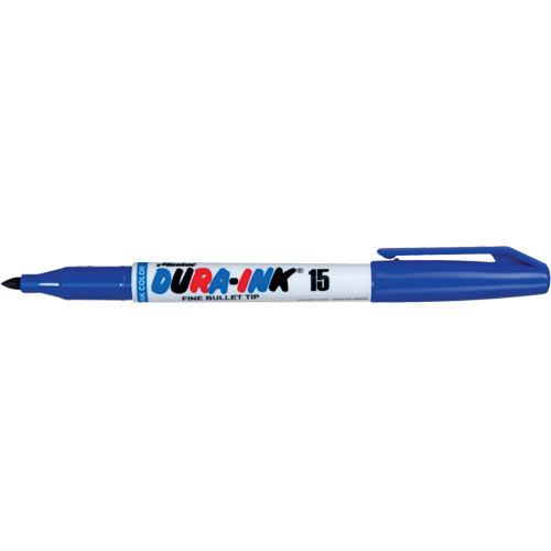 Marqueurs Dura-Ink - no 15, Fin, Bleu Rock Safety Industrial Ltd