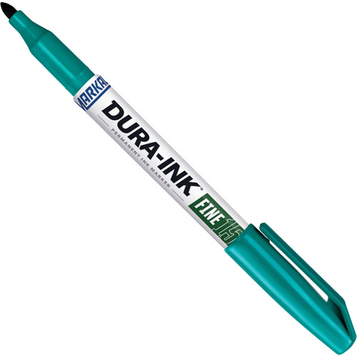 Marqueur Dura-Ink no 15, Vert, Pointe Fin Rock Safety Industrial Ltd