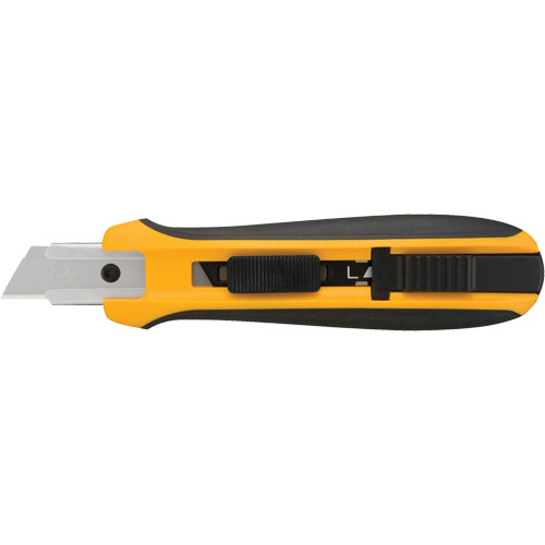 Five-Position Safety Knife, 18 mm, Silver, Rubber Handle Rock Safety Industrial Ltd