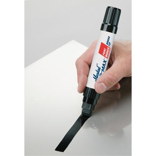 Marqueurs &agrave; peinture Pro-Max, Liquide, Blanc Rock Safety Industrial Ltd