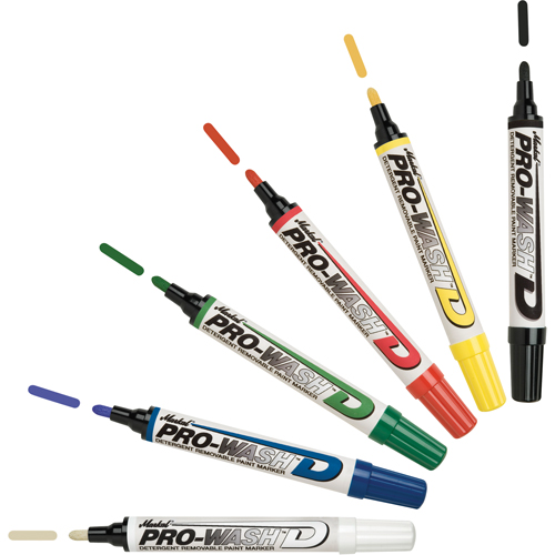 Paint-Riter&reg;+ Water Removable Paint Marker, Liquid, Red Rock Safety Industrial Ltd