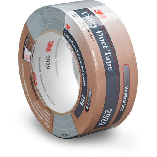 2929 Multi-Purpose Duct Tape, 6 mils, Silver, 48 mm (2") x 45.7 m (150') Rock Safety Industrial Ltd