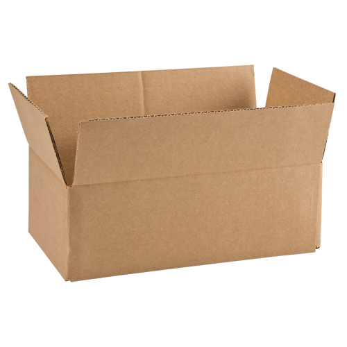 Boîte en carton ondul&eacute;, 18" lo x 6" la x 4" h, ondulations C Rock Safety Industrial Ltd