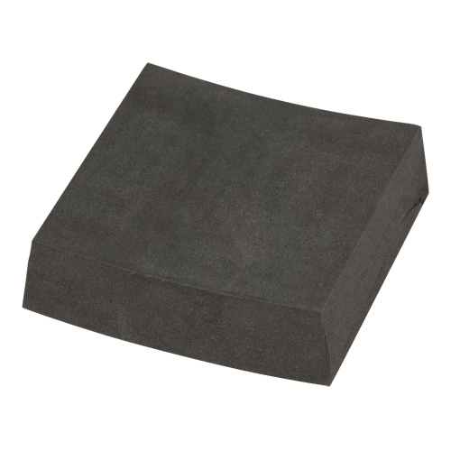 Mousse de n&eacute;opr&egrave;ne noir, &eacute;paisseur 1", 3" lo x 3" la Rock Safety Industrial Ltd
