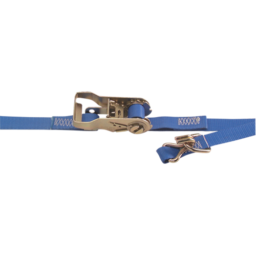 Heavy-Duty Utility Straps, Ratchet, 1" W x 16' L, 835 lbs. (380 kg) WLL Rock Safety Industrial Ltd