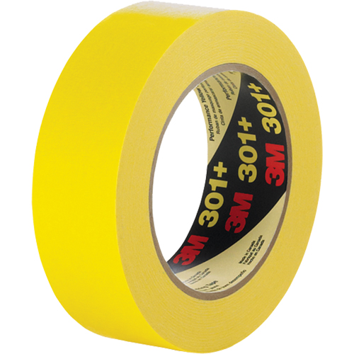 301+ Performance Masking Tape, 48 mm (2") x 54.8 m (180'), Yellow Rock Safety Industrial Ltd