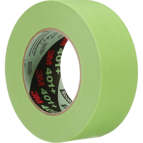 401+ High Performance Masking Tape, 48 mm (2") x 54.8 m (180'), Green Rock Safety Industrial Ltd