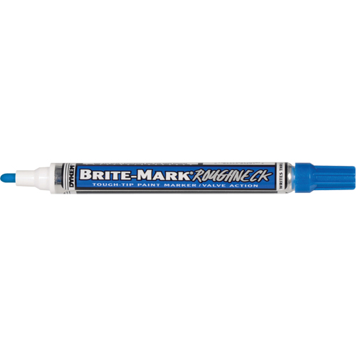 Brite-Mark&reg; RoughNeck Marker, Liquid, Blue Rock Safety Industrial Ltd