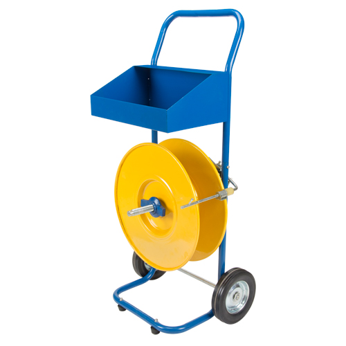 Distributeur de feuillards, Feuillard Polyester/Polypropyl&egrave;ne, Dia de noyau 8", largeur de rouleau 8" Rock Safety Industrial Ltd