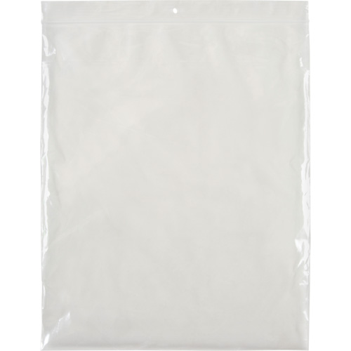 Sacs en poly, Refermable, 12" x 10", 2 mils Rock Safety Industrial Ltd