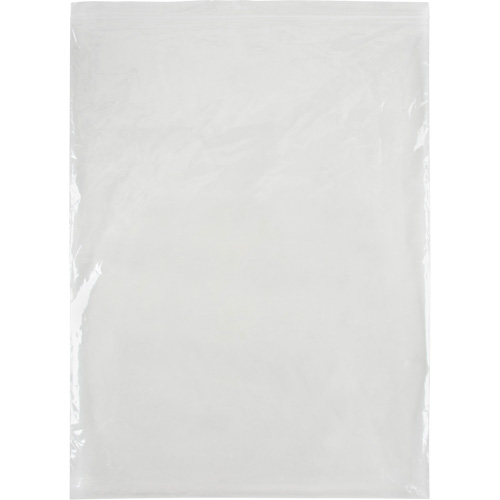 Sacs en poly, Refermable, 15" x 12", 4 mils Rock Safety Industrial Ltd