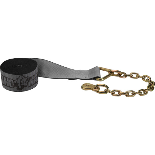 Winch Strap with Chain Anchor Rock Safety Industrial Ltd