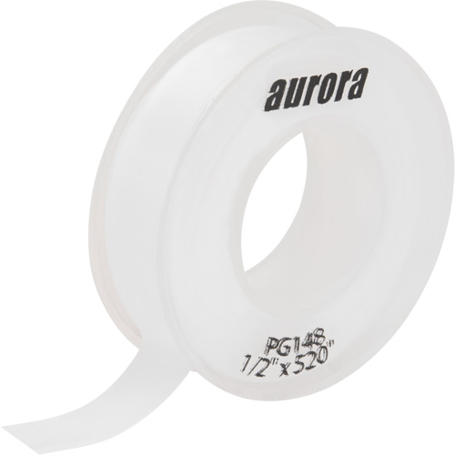 Teflon&reg; Sealing Tape, 520" L x 1/2" W, White Rock Safety Industrial Ltd