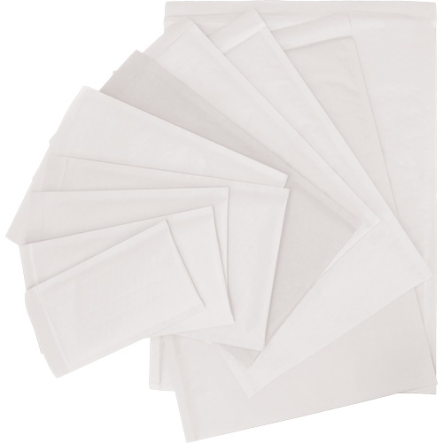Enveloppe postale coussin&eacute;e, Papier blanc, 8-1/2" la x 14-1/4" lo Rock Safety Industrial Ltd