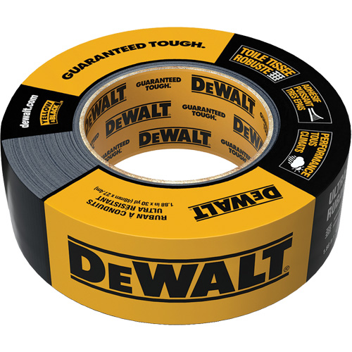 Ultra-Tough Duct Tape, Black, 48 mm (2") x 27.4 m (90') Rock Safety Industrial Ltd