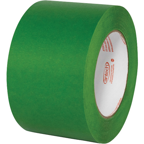 Premium Safe Tack Masking Tape, 72 mm (2-83/100") x 55 m (180.44'), Green Rock Safety Industrial Ltd